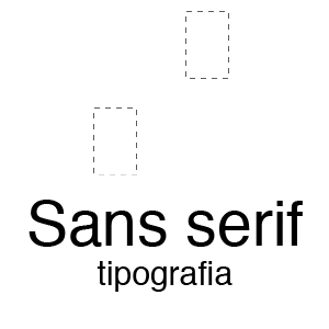 Sans serif tipografia