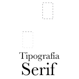 Tipografía serif