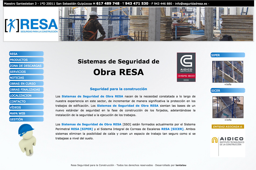 RESA web-orri zaharra